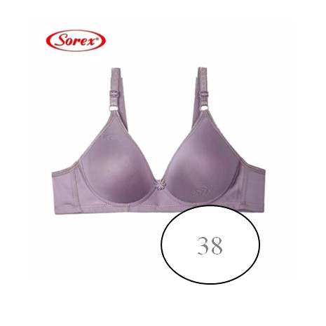 Bra BH Tanpa Kawat Super Soft Sorex 17238-38 Abu