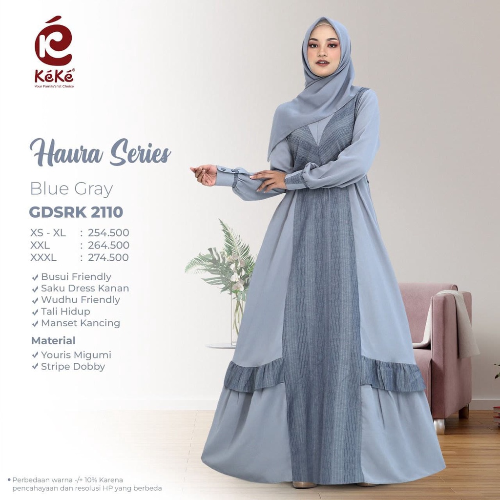 GAMIS KEKE HAURA SERIES TERBARU 2022 GAMIS KEKE TEBARU 2022
