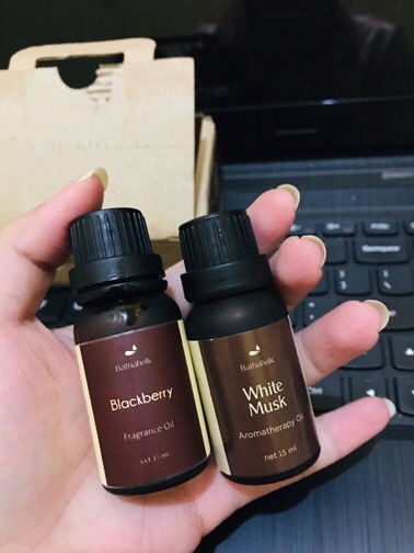 Bathaholic White Musk Aromatherapy Oil 15ml Bathaholic