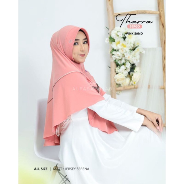 Alfasa hijab BERGO TARRA diskon 20% order reseller