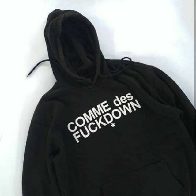 HOODIE COMME des FUCKDOWN
