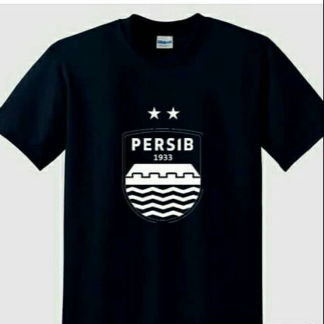 KAOS BAJU COMBED 30S LOGO PERSIB BANDUNG BOBOTOH