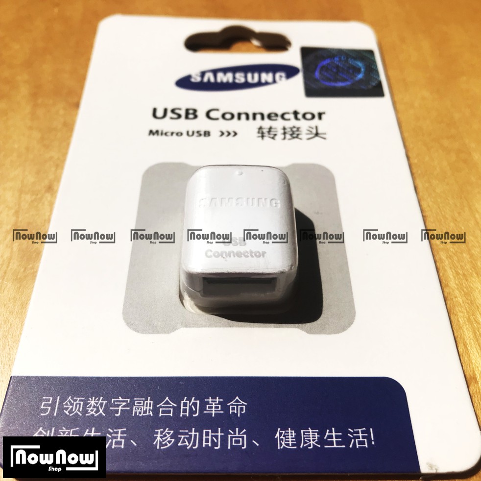 Konektor Micro USB To USB Connector Original Samsung OTG Konektor Sambungan On The Go