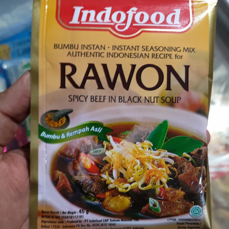 

Indofood bumbu rawon 45 gr