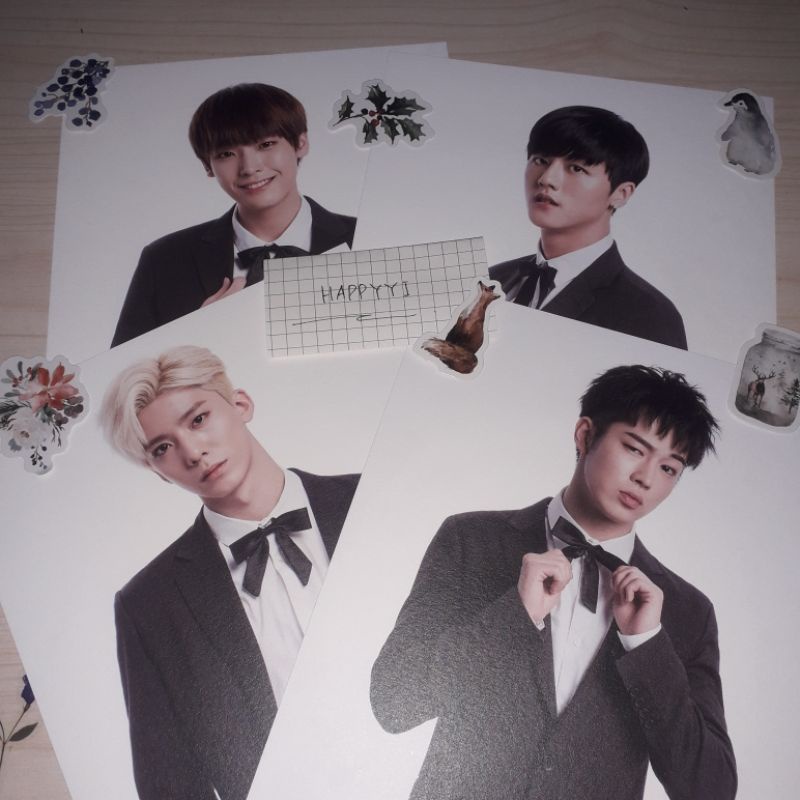 SF9 Fankit Postcard (Youngbin, Inseong, Dawon, Hwiyoung) Photocard