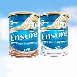 

ENSURE Susu Rendah Laktosa Vanila/Coklat 900g 900 g