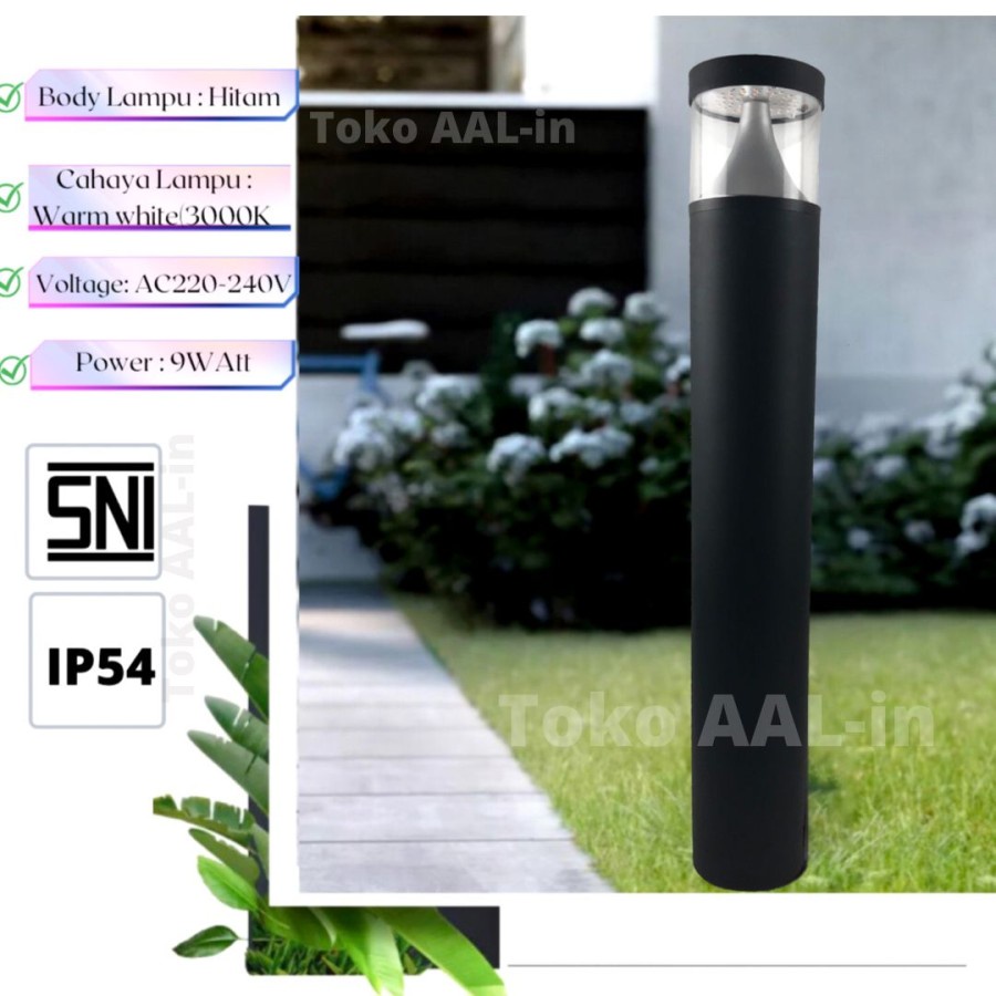 Lampu taman LED minimalis dekorasi Taman Outdoor lampu taman bulat led