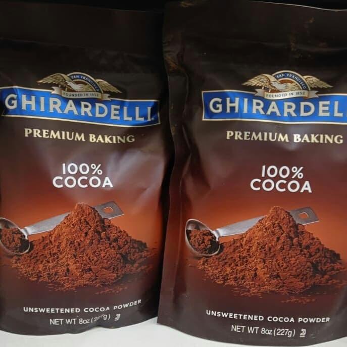 

Promo Terbatas Ghirardelli Baking Cocoa Unsweetened 227Gr 065