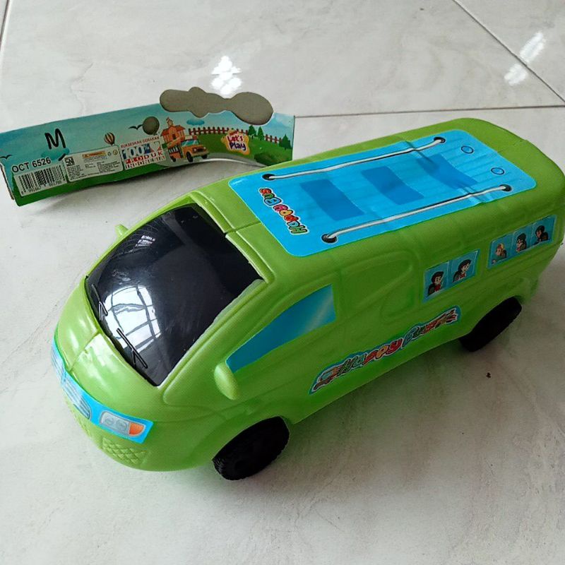 Mainan Mobil Happy Bus OCT6526 tanpa Batterai