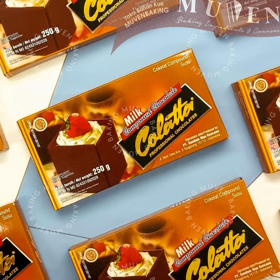 

Id0g0Fu--COKLAT BATANG COLATTA MILK 250 Gr / COKELAT CHOCOLATE COMPOUND