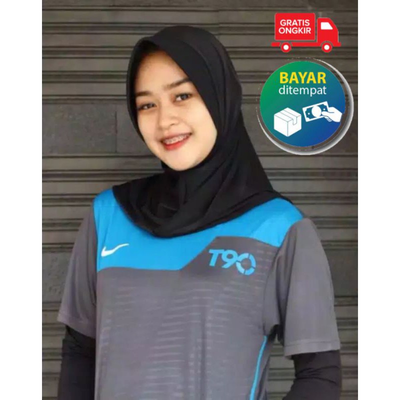 Jilbab Sport Cewek/ Jilbab Instan Olahraga Khusus Wanita-1