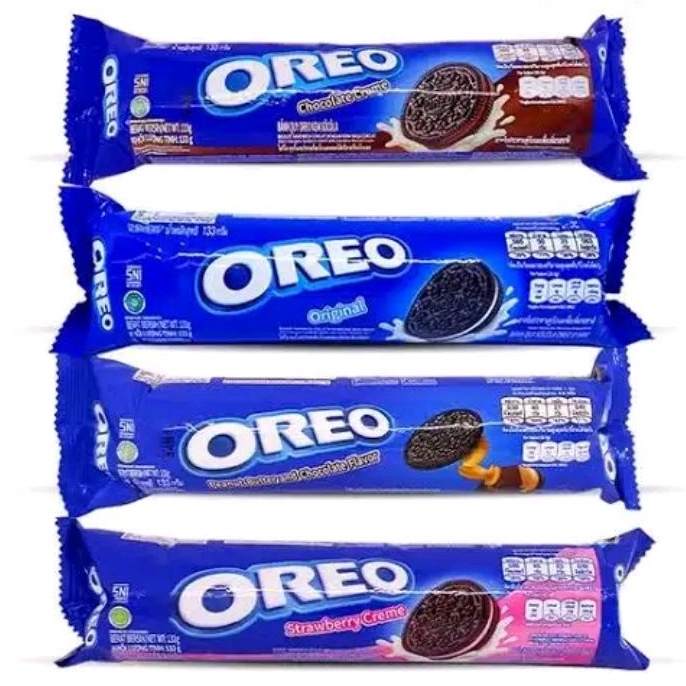 

OREO All Variant Original / Chocolate / Strawberry / Peanut Butter 133g