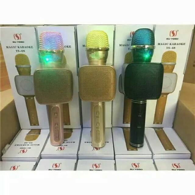 Speaker mic bluetooth YS-68/ microphone bluetooth wireless ys68