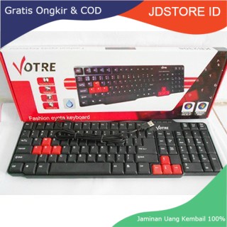 Keyboard USB Votre / Keyboard Komputer Murah / Keyboard USB Votre Murah / Keyboard Game Murah