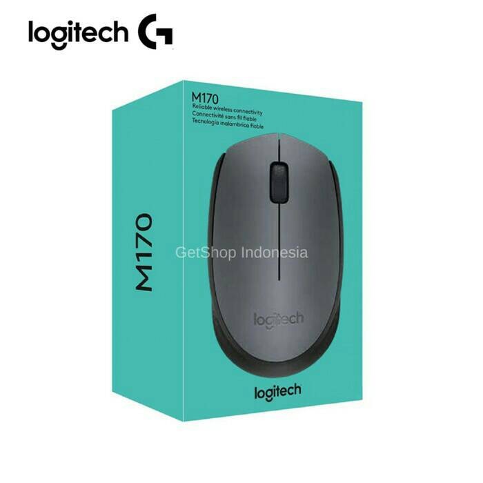 Mouse Wireless Logitech M-170 berkualutas