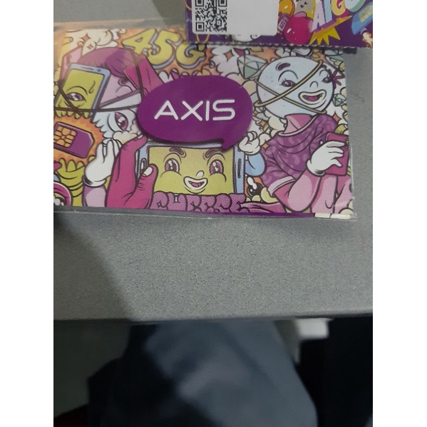 Perdana axis  segel belum registrasi 4444