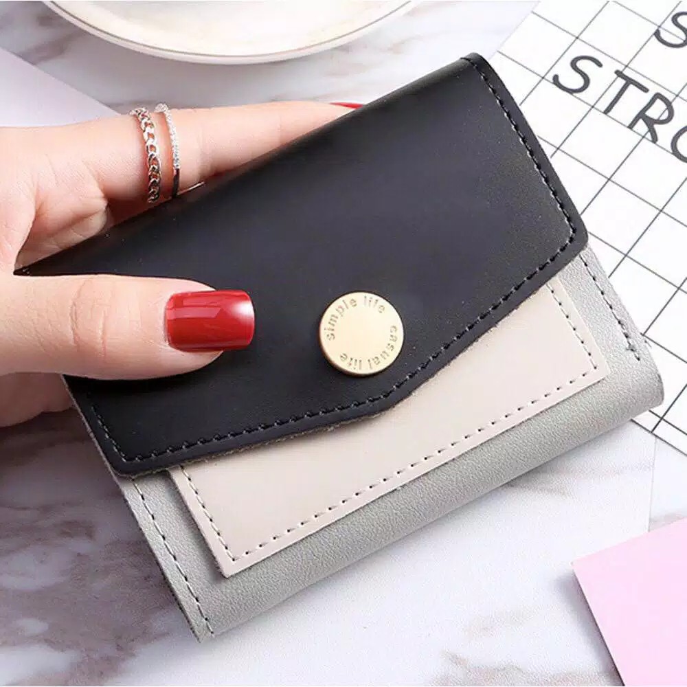 (COD) Dompet Wanita / Dompet Lipat Wanita / Dompet Murah MALL SHOPPING