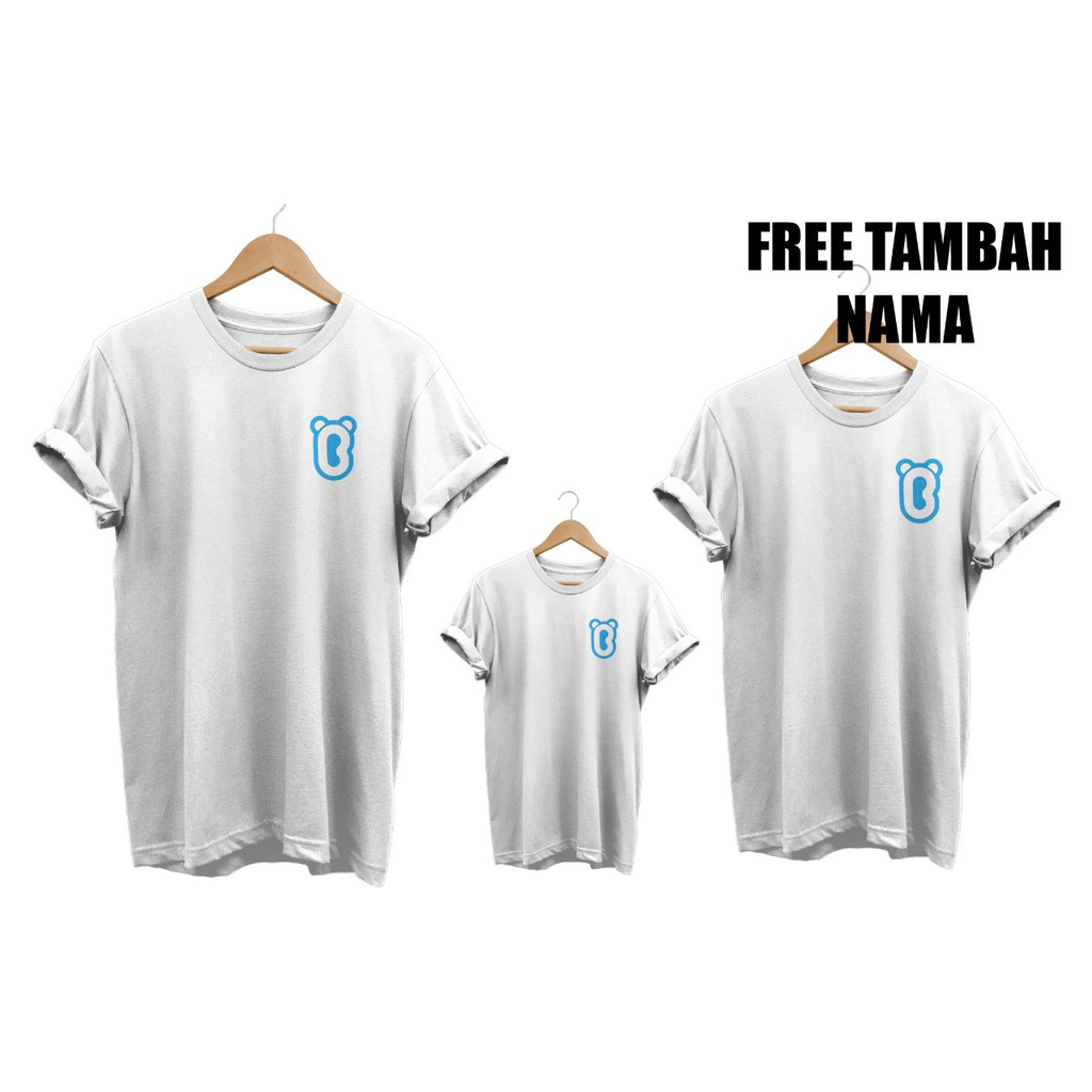 KAOS BABYBUS 01 - Kaos baby bus logo kecil youtube - BAJU YOUTUBE BABY BUS - Kaos babybus FREE NAME