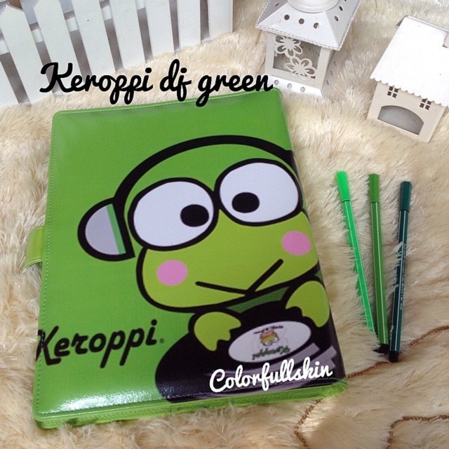 

Binder Keroppi DJ green