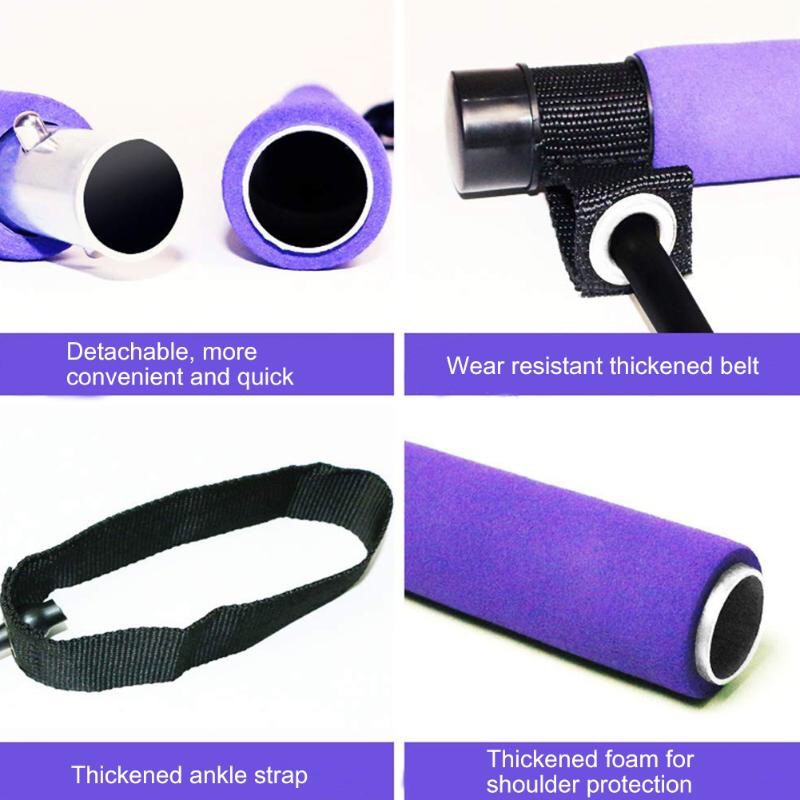 Bar Stick Tali Stretching Pilates Tube Yoga Fitness You Can Do It - TP49 - Purple