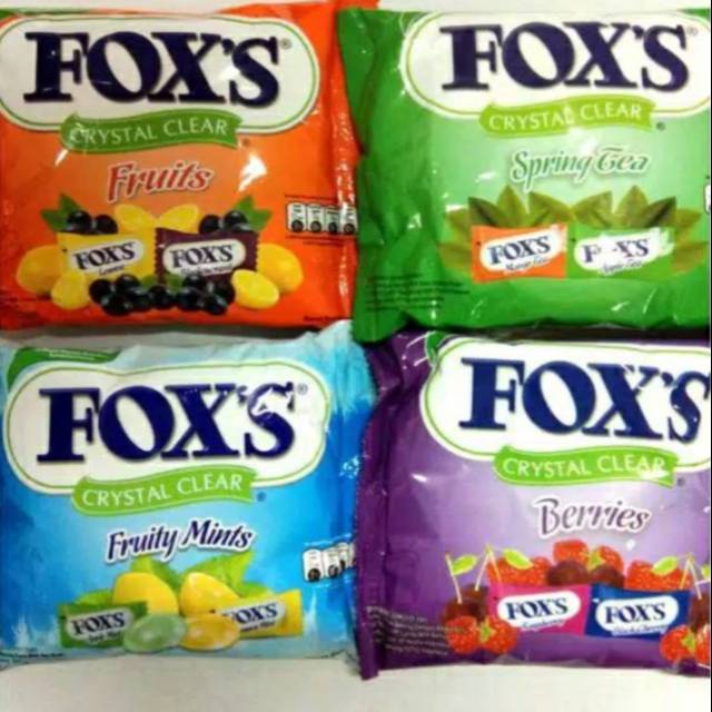 

Permen foxs All varian 125gr isi 50pcs