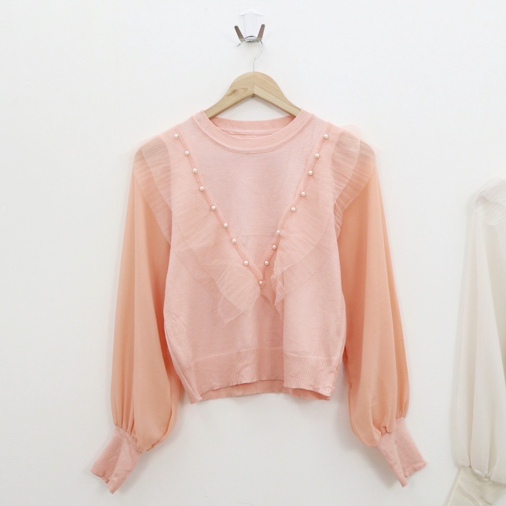 Guva knit top blouse - Thejanclothes