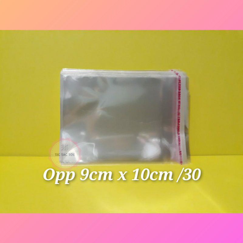 opp 9cm x 10cm