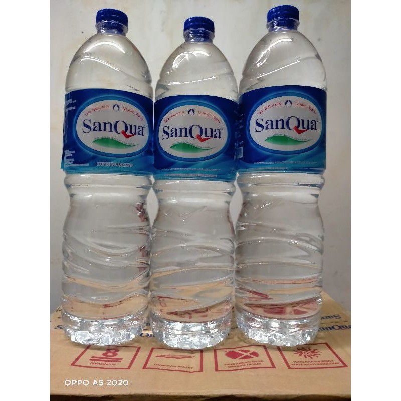 

Sanqua Botol Air Minum Kemasan 1,5 Liter Bukan Aqua Per Botol Bkn Dus