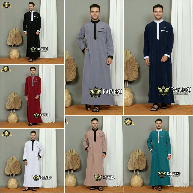 jubah pria al affa jubah muslim murah gamis muslim modern gamis laki laki cowok baju kekinian trendi