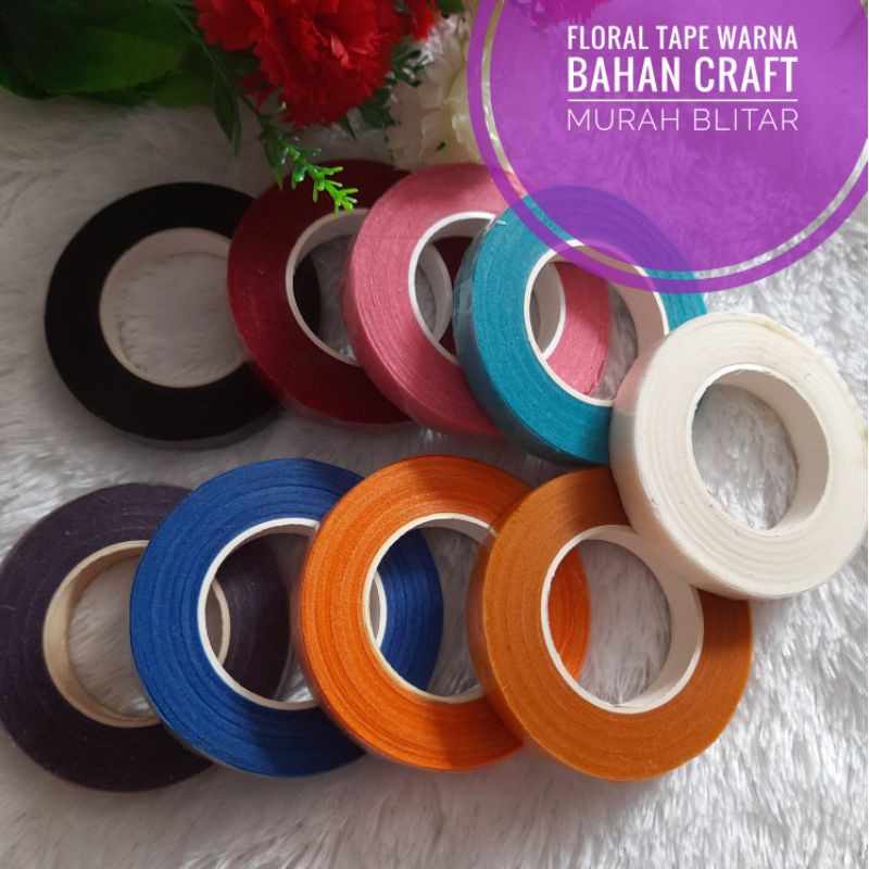 Floral tape warna 30yard