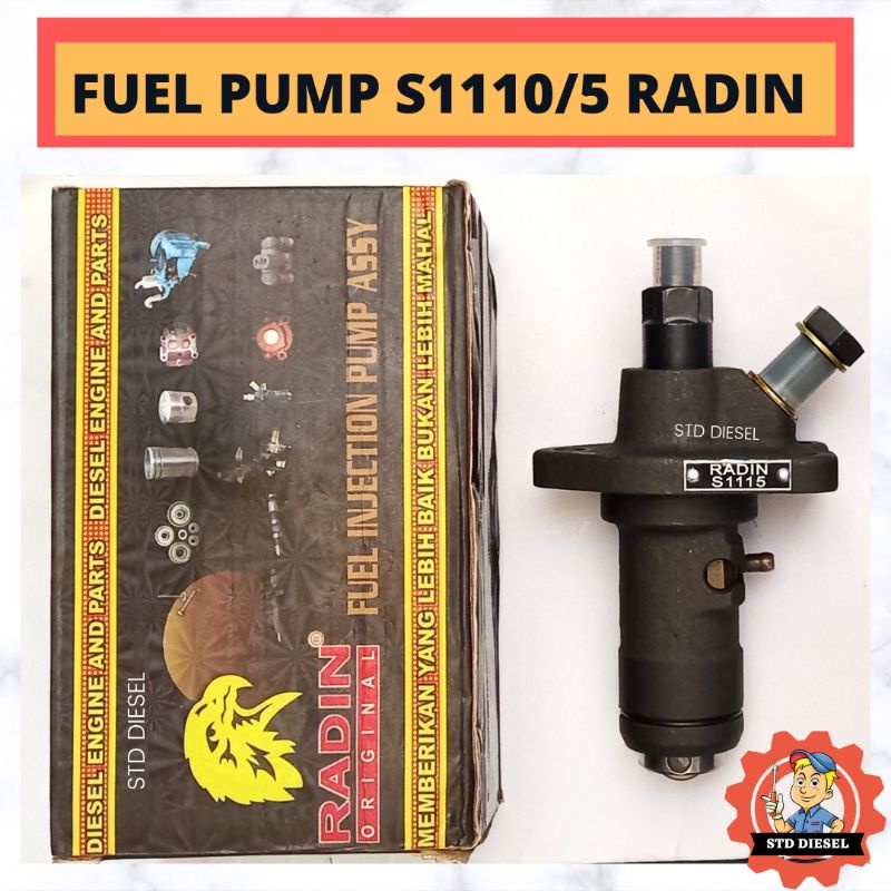 FUEL PUMP S195 S1100 S1110 ZH1110 ZH1115 S1115 RADIN BOS POM POMPA SOLAR KOMPLIT