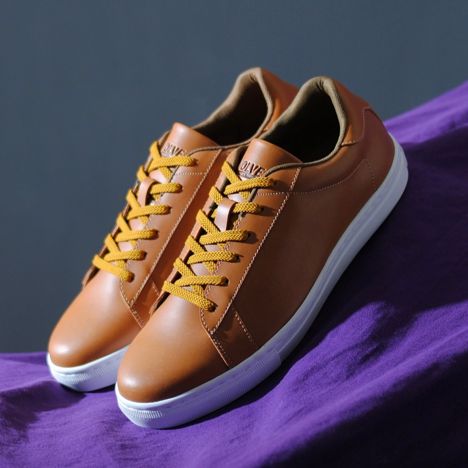 ROVER TAN |FORIND x Volve| Sepatu Casual Sneakers Kasual Polos Ori Pria Cowok Lokal Footwear Jalan