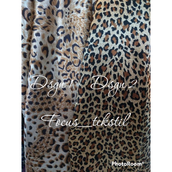 KAIN SATIN SILK MOTIF CLEOPATRA / BAHAN SATIN SILK MOTIF MACAN