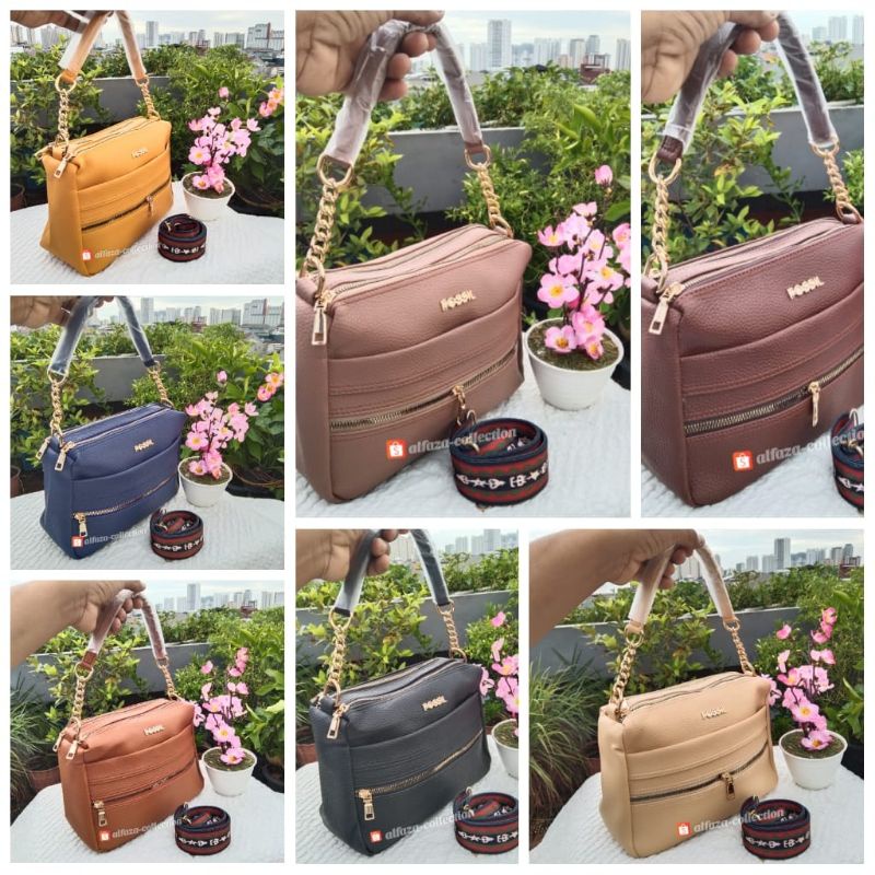 Allfaza,Tas slempang wanita'4ruang24x20