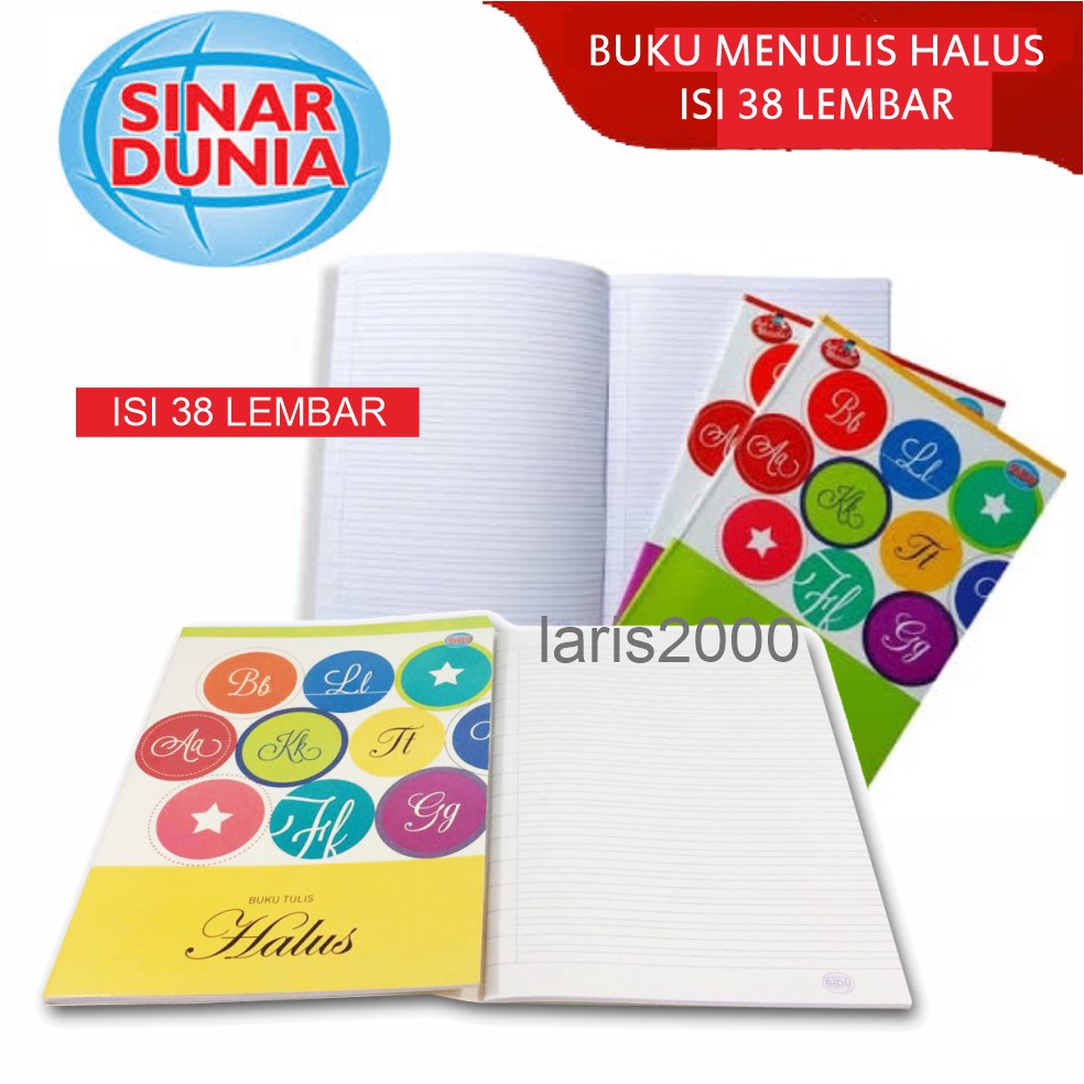 

Buku Tulis Halus