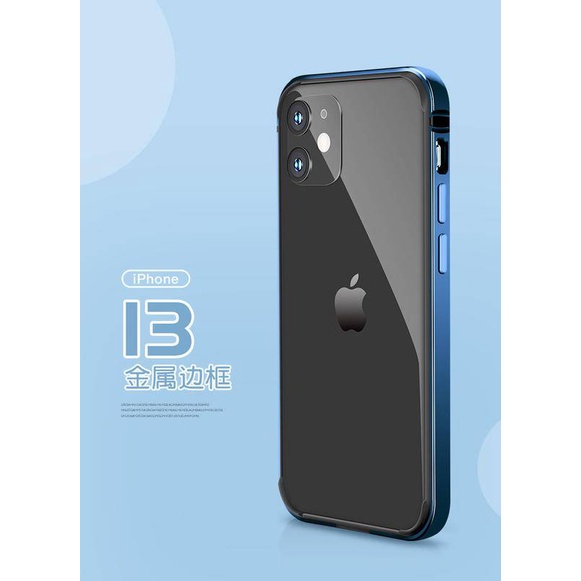 Case Bahan Metal Bumper Shockproof Untuk Iphone 13 Pro Max Mini 13pro Max