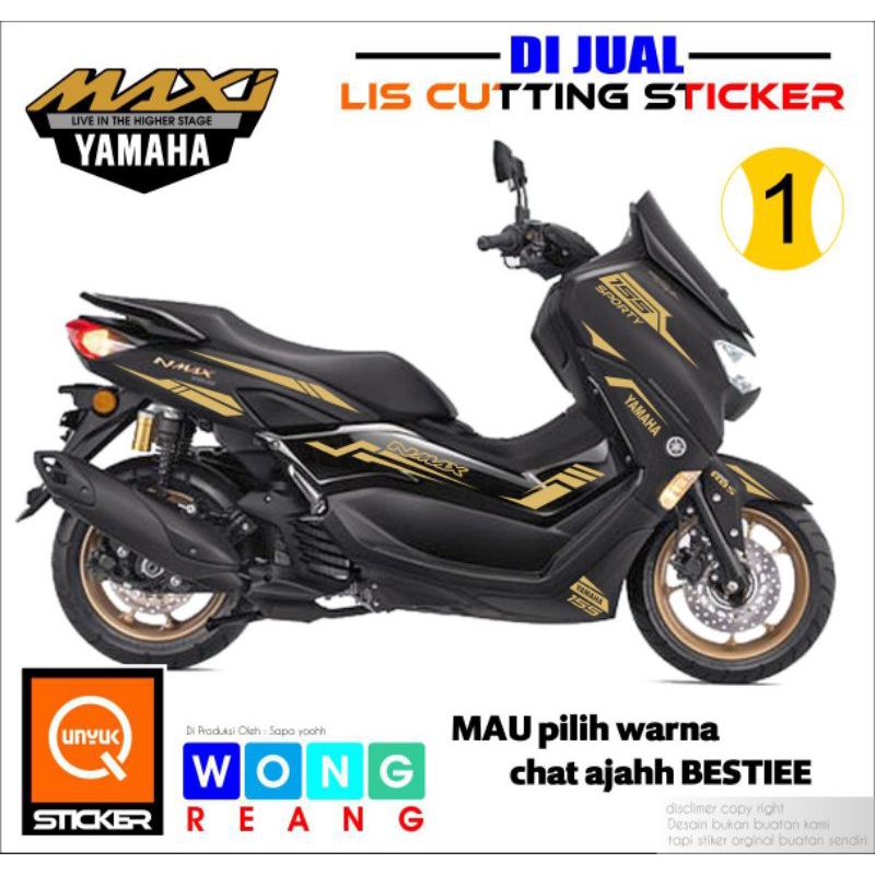 Stiker Bodi N-Max 155