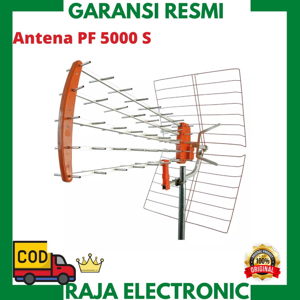 PF Goceng S Antena TV Outdoor Super High Gain UHF Antenna PF 5000 S