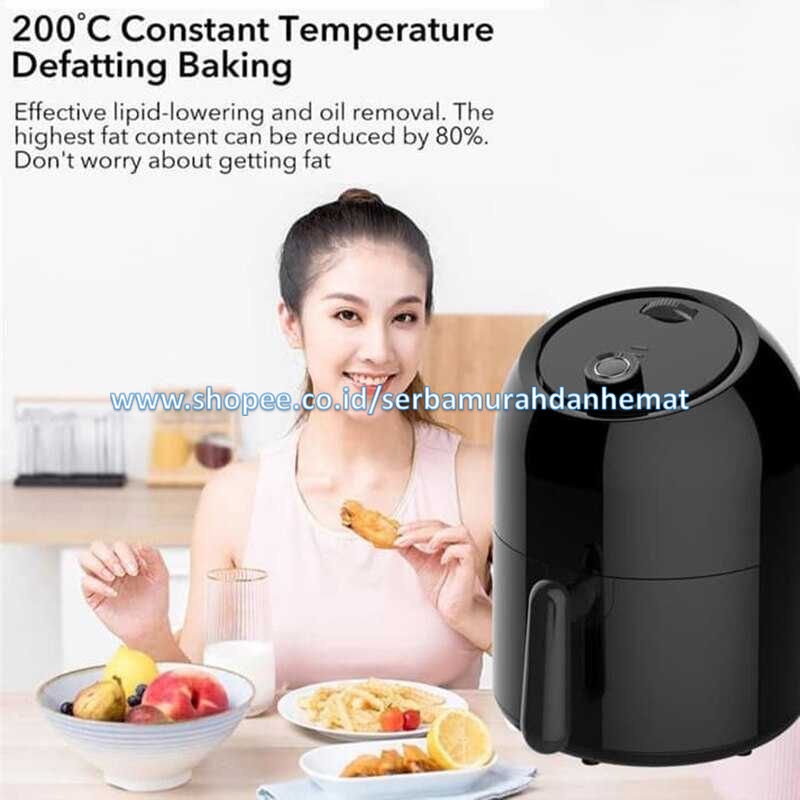 Penggorengan Tanpa Minyak ROSOU Air Fryer Penggoreng 2nd Edition 2.5L OA2