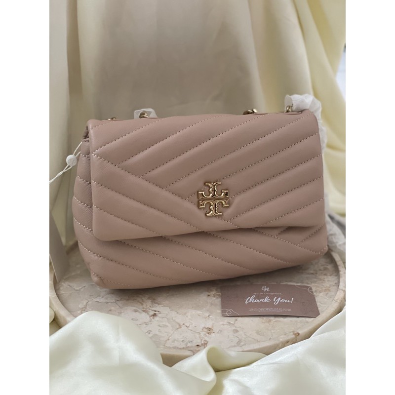TB Kira Chevron Small Flap Shoulder Bag