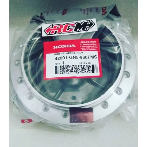 42601-GN5-960FMS TROMOL BELAKANG SUPRA X PRIMA WIN WARNA SILVER ORI ORIGINAL HONDA AHM ASLI