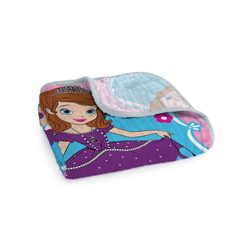 selimut bayi sofia flower