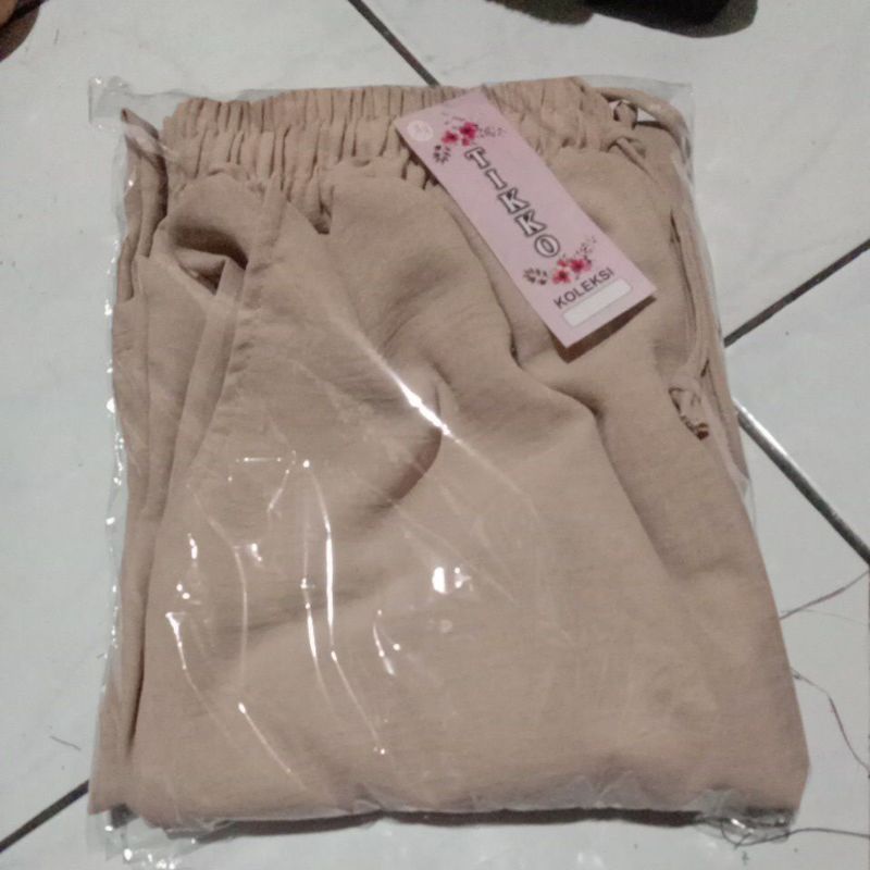 Kulot cringkel airflow //Kulot panjang-Coksu