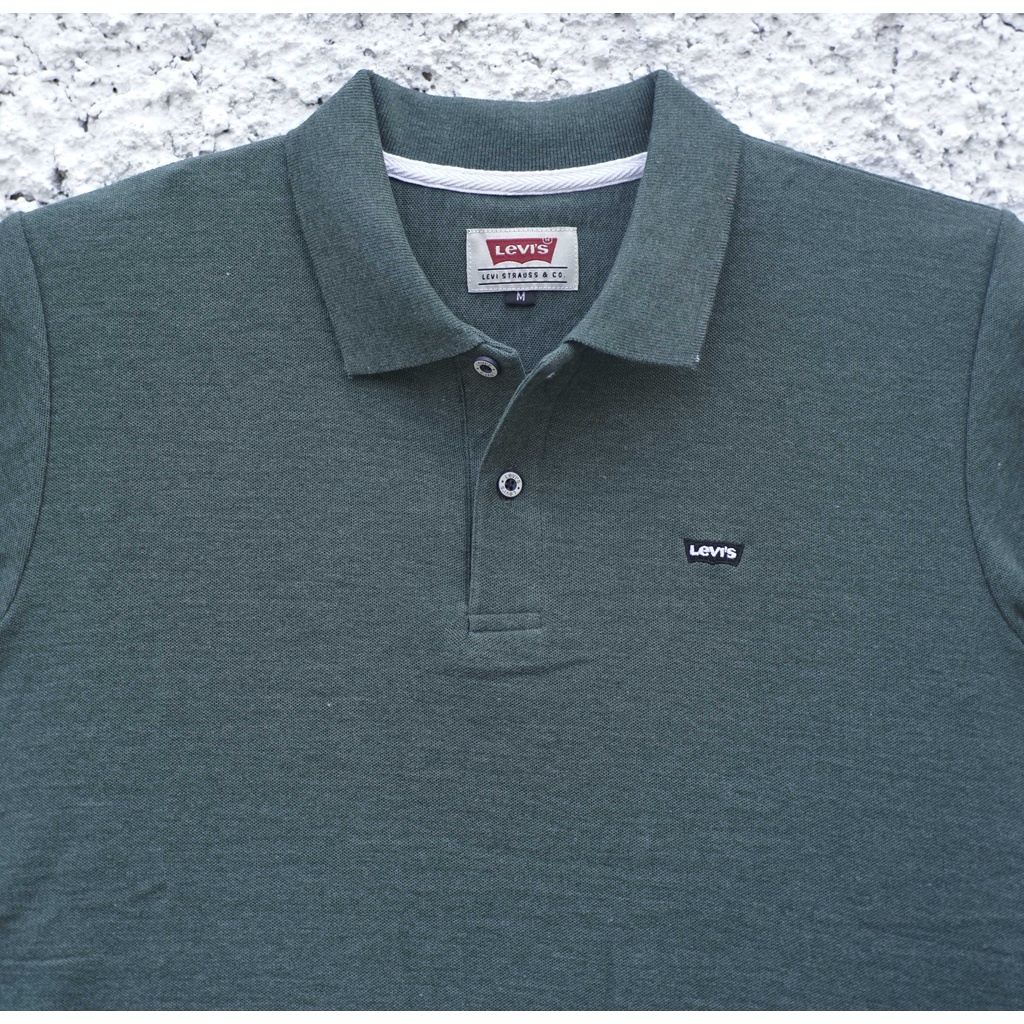 Kaos Pique Polo Levi's - Green