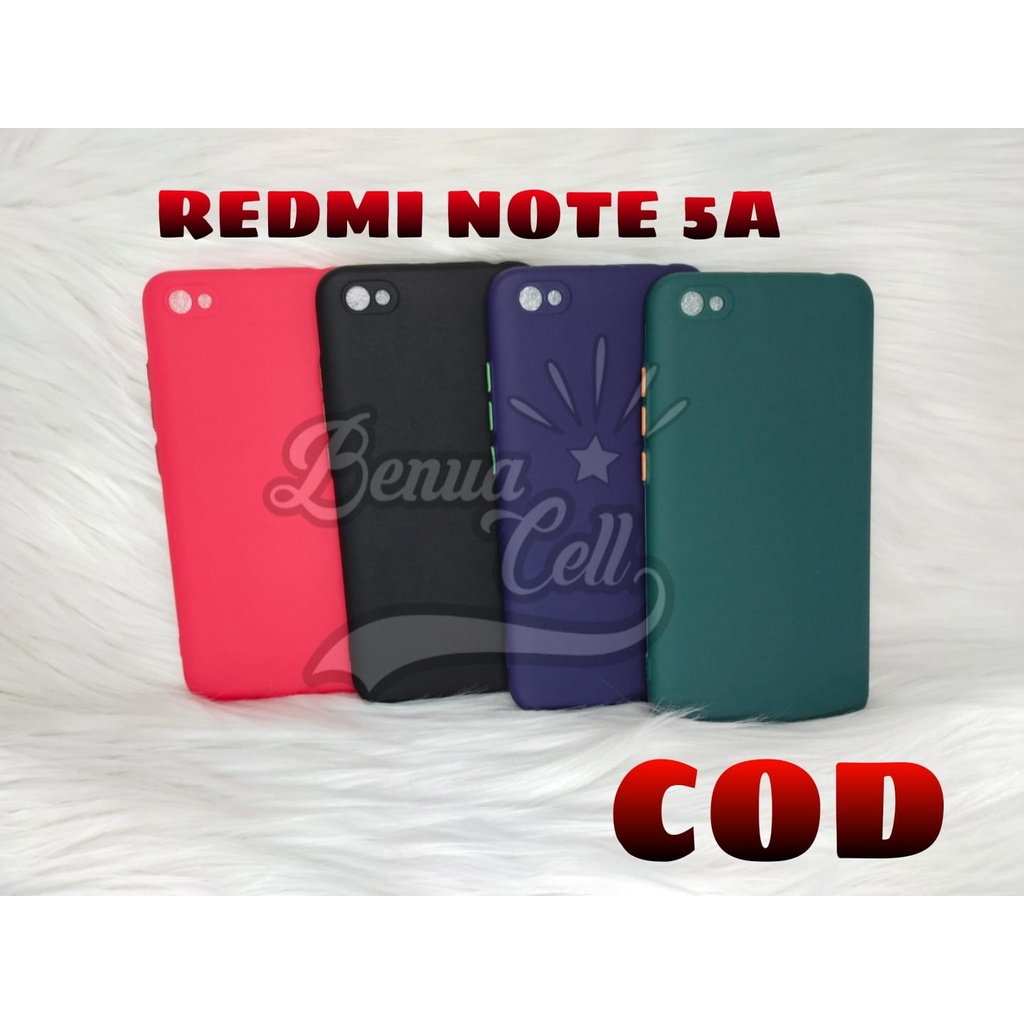 SOFTCASE MACARON XIAOMI REDMI NOTE 5A -REDMI NOTE 5A PRIME // SOFTCASE MACARON PROTECTION KAMERA - BD