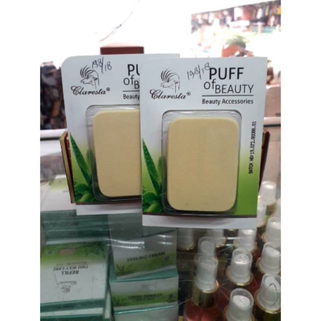 CLARESTA PUFF/SPON BEDAK