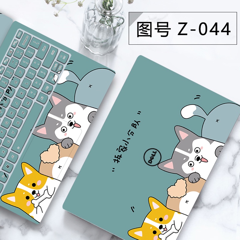 3 Pcs Stiker Skin Vinyl Motif Kartun Untuk Laptop HP Specter X360 Pavilion Zhan66 Pro G1 Pro 14 G2 ProBook 445R G6 445 G6 EliteBook 840 EliteBook 820