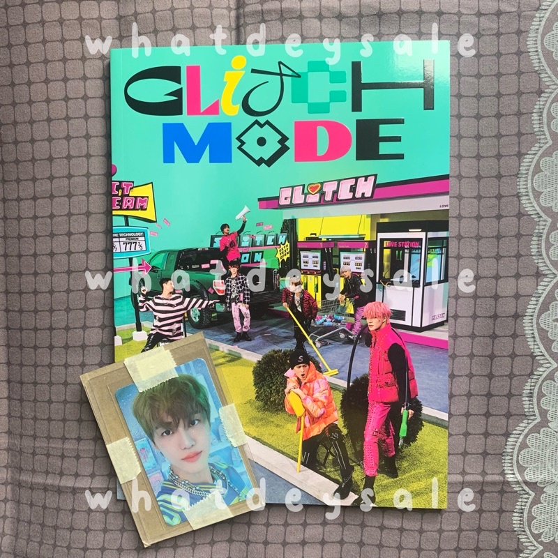 NCT DREAM GLITCH MODE ALBUM ONLY + LUCKY DRAW JAEMIN R2 / ROUND 2
