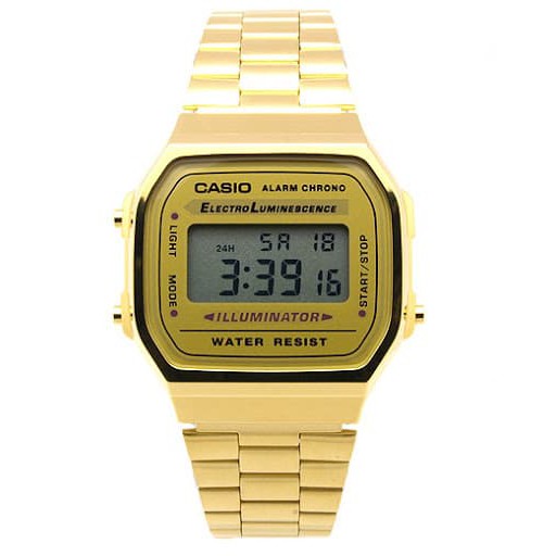 Jam Tangan Casio Original Pria Wanita A-168WG-9 Jam Digital Casio