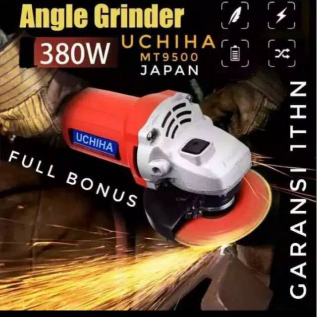 Mesin gerinda tangan uchiha 9500
